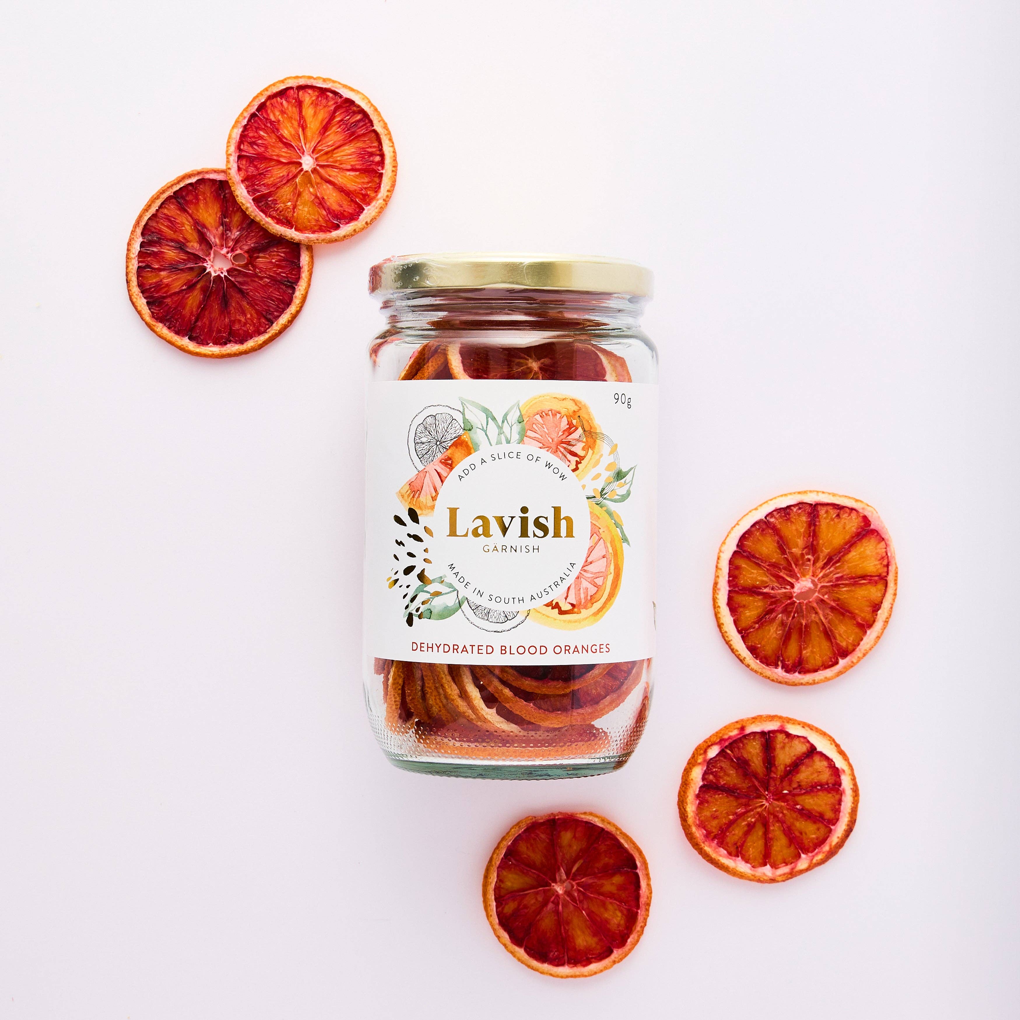 Lavish Gärnish - Wholesale Dried/dehydrated fruit - Dehydrated Blood Orange2