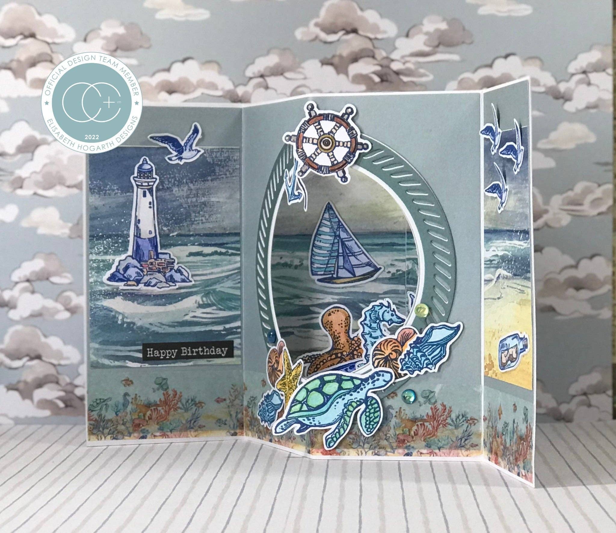 Ecstasy Crafts Distributing - Wholesale Washi Tape - Craft Consortium Ocean Tale - Washi Tape3