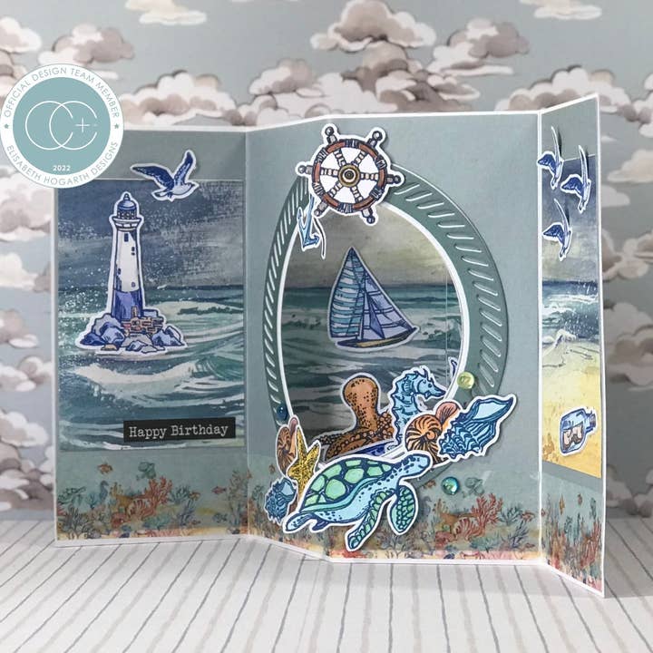 Ecstasy Crafts Distributing - Wholesale Washi Tape - Craft Consortium Ocean Tale - Washi Tape3