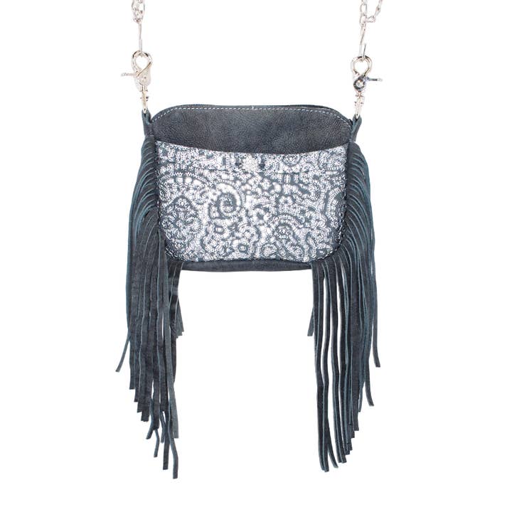 Cell heuptas - zijcel met franje voor wholesale door Hip Bag Company