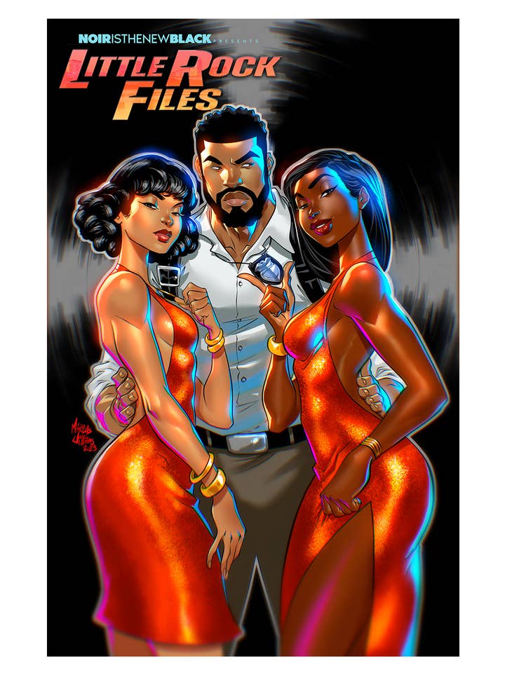 Little Rock Files #1 Couverture B (Bande Dessinée) pour la vente par FairSquare Graphics