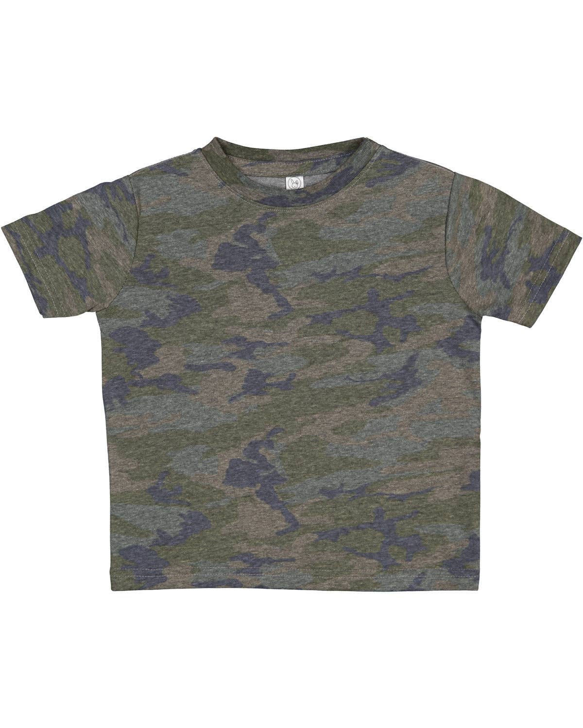 Total Apparel - Wholesale T-Shirt - Kids - Rabbit Skins Toddler Fine Jersey Blank T-Shirt 2T-7 | 332155