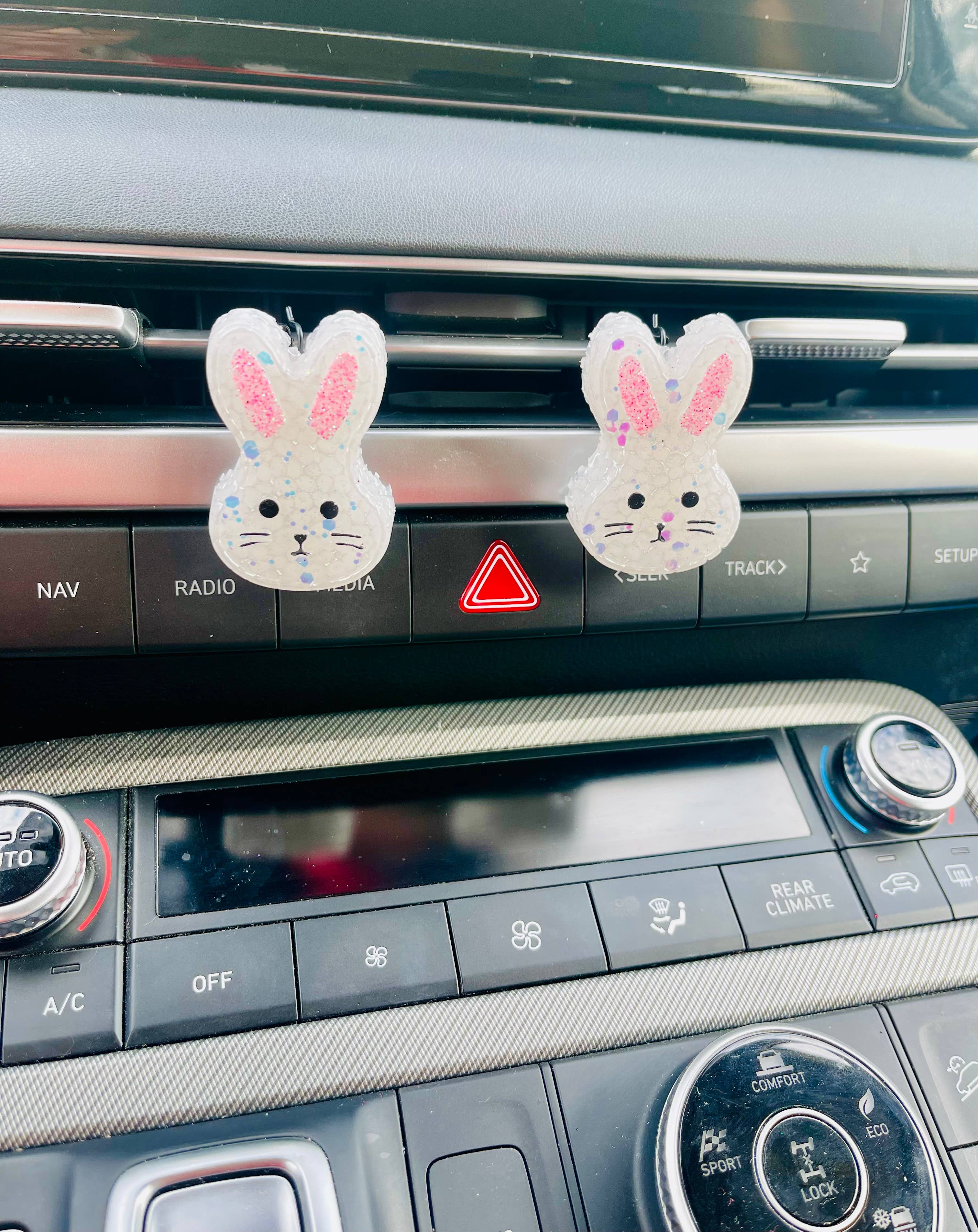 Stay Fresh’ies Air Fresheners – wholesale Car Freshener - Women’s – Bunny VENT Clip Car Freshie (set of 2) 4