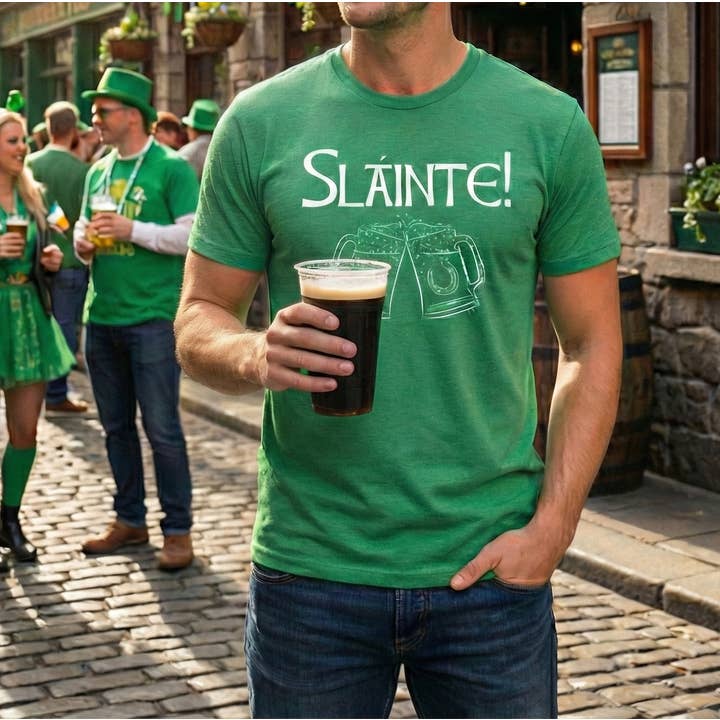 St. Patrick's Day: Slainte Shirt for wholesale by Luv the paw