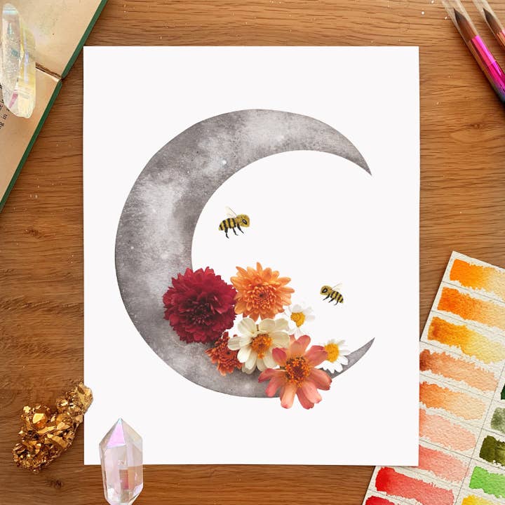 Honeymoon Phase Print (8" x 10" of 11" x 14") voor wholesale door Jess Weymouth