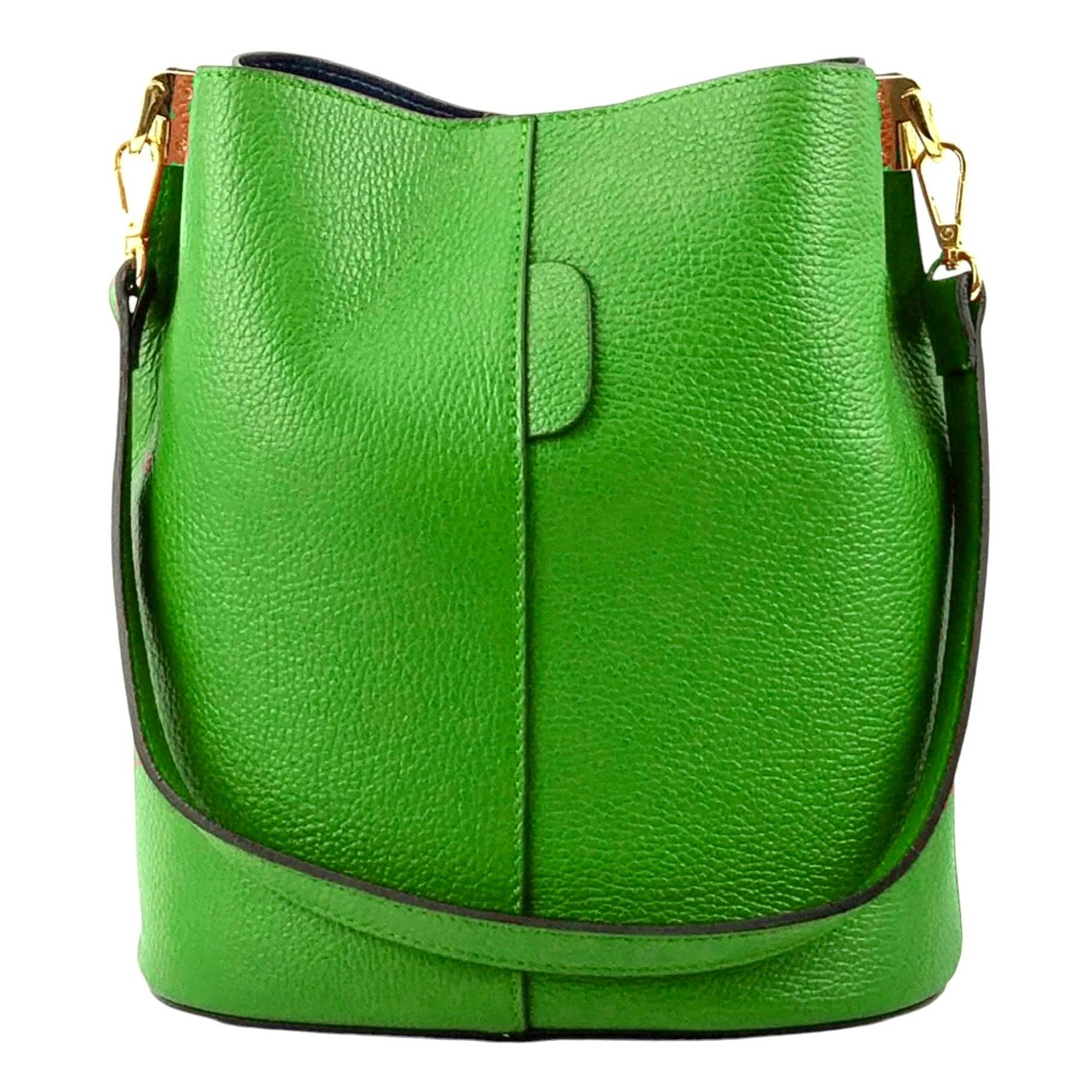 MODARNO - Venta al por mayor Bolso con correa - Mujer - Bolso tipo bucket Giulia de cuero Dollaro genuino MODARNO27