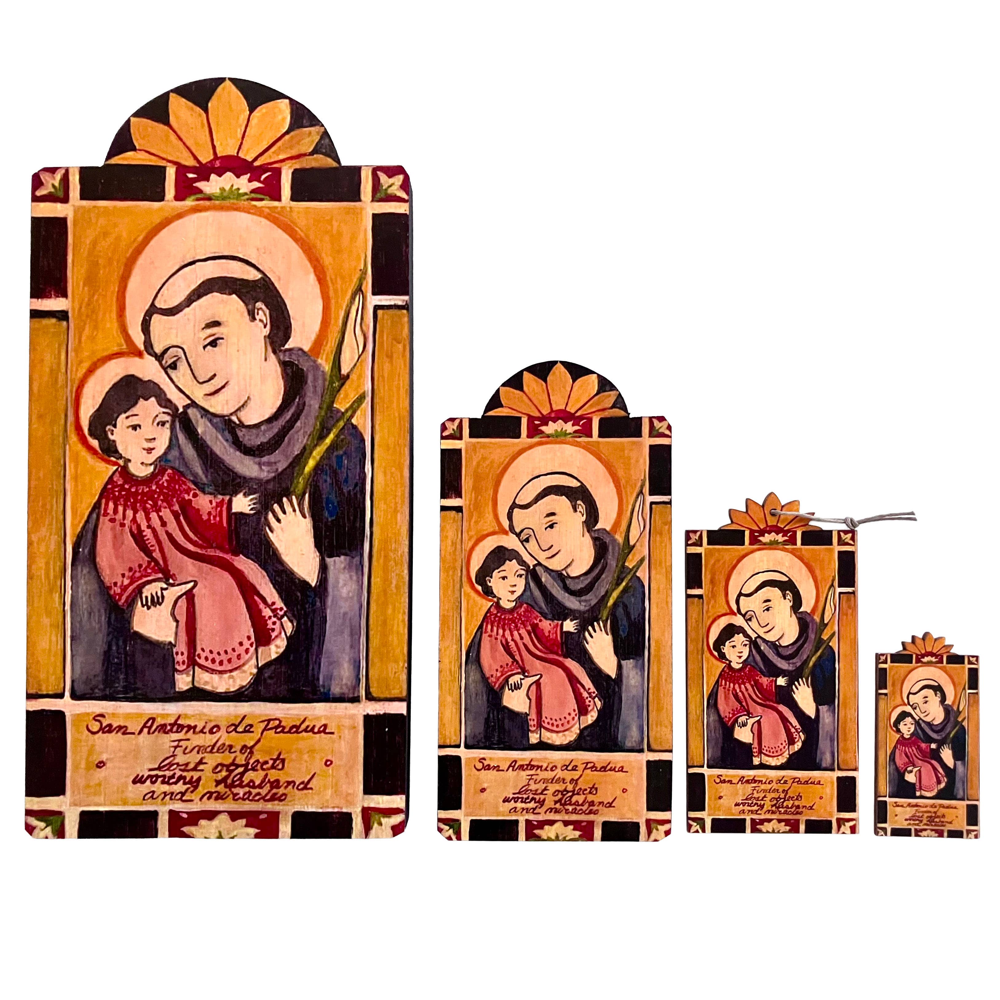 Lynn Garlick Retablos - Wholesale Schilderen/Tekenen - San Antonio A - Voor verloren voorwerpen, dieren en kinderen1