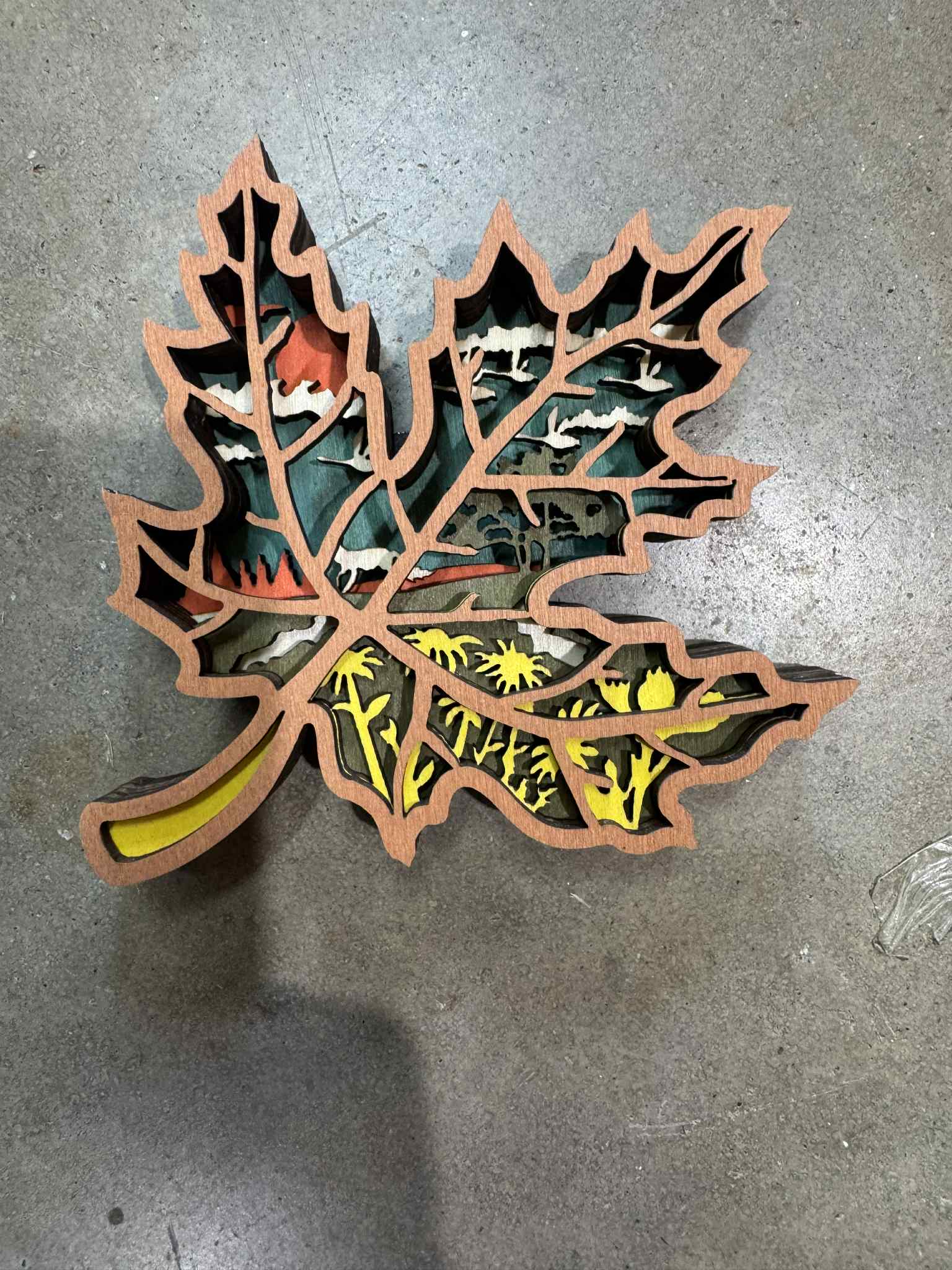 The Wilusz Way - Wholesale Decorative Tabletop Object - Maple Leaf1