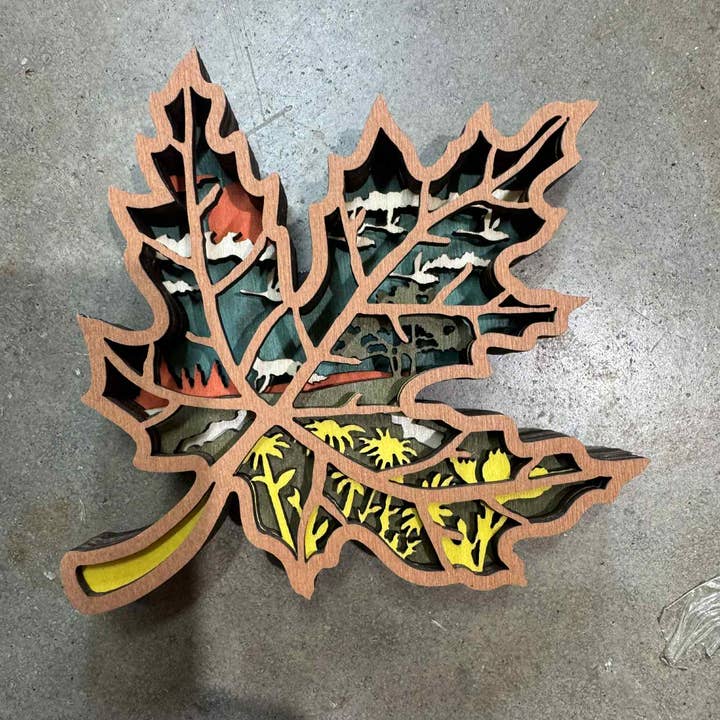 The Wilusz Way - Wholesale Decorative Tabletop Object - Maple Leaf1