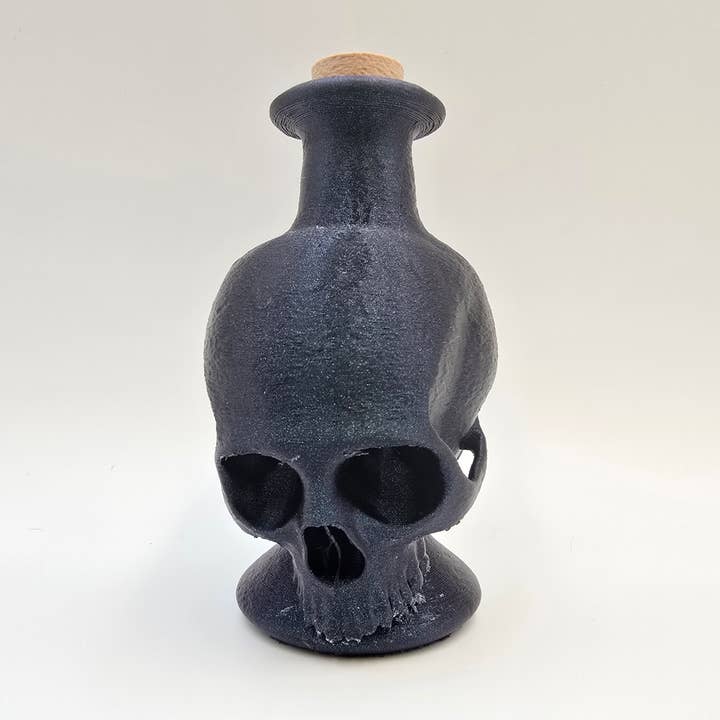 Botella de Poción de Calavera – Decoración Gótica de Calavera para venta al por mayor de Sumptuous Scull Styles LLC