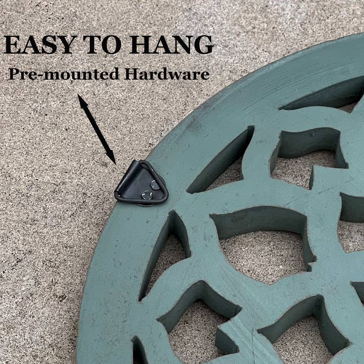 Lungta Imports - Wholesale Wall Accent - Handcrafted Wooden Lotus Flower Wall Décor Hanging Art9