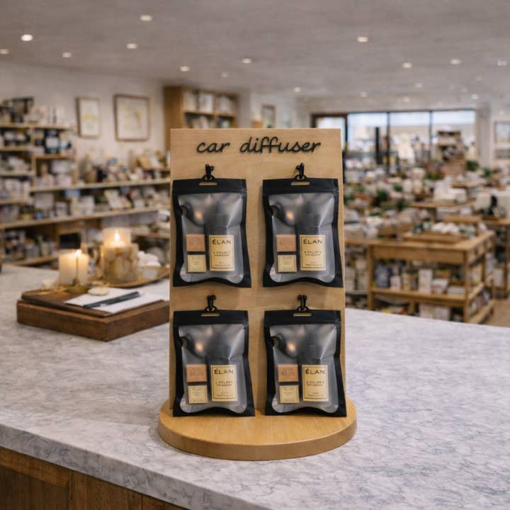 Ember & Elm Home Decor & More - Wholesale Car Freshener - Unisex - Élan Collection Car Fragrance Diffuser Set6