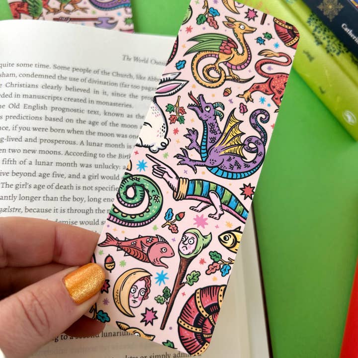 Stacey McEvoy Caunt - Wholesale Bookmark - Medieval Menagerie Bookmark2