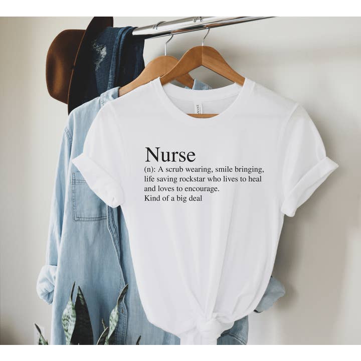 SunshineSoulMD - Wholesale Screen Printed T-Shirt - Women's - Nurse Definition T-Shirt3