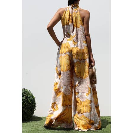 Esmeray Clothing - Vendita all'ingrosso Tuta intera - Donna - TUTA HALTER BREZZA MARINA2