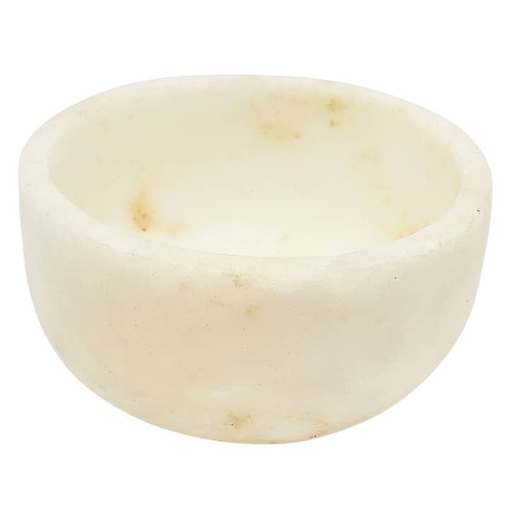 Alabaster Bowl Small - 1.75" - Made in Egypt for wholesale by Discoveries, Inc.