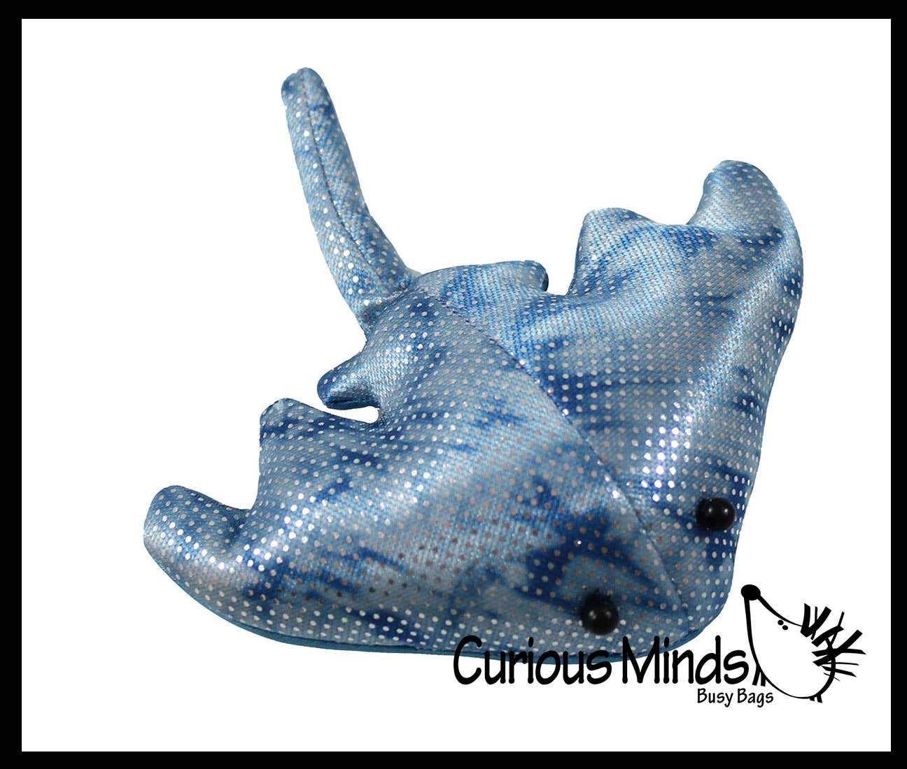 Curious Minds Toys – wholesale Stuffed/plush toy – Kids & baby – Stingray Sand Filled Animal Toy - Heavy Weighted Sandbag Ani3