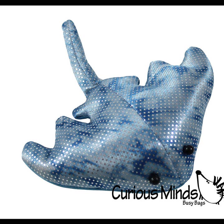 Curious Minds Toys - Wholesale Stuffed/plush toy – Kids & baby - Stingray Sand Filled Animal Toy - Heavy Weighted Sandbag Ani3