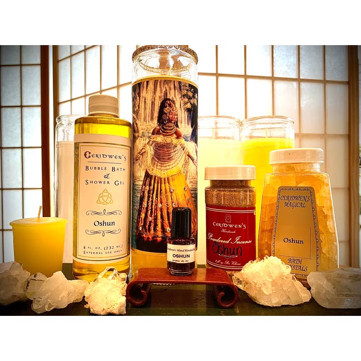 Ceridwen’s - Wholesale Body Wash/Shower Gel - Oshun Shower Gel - Orisha, Santeria, Love, Fertility