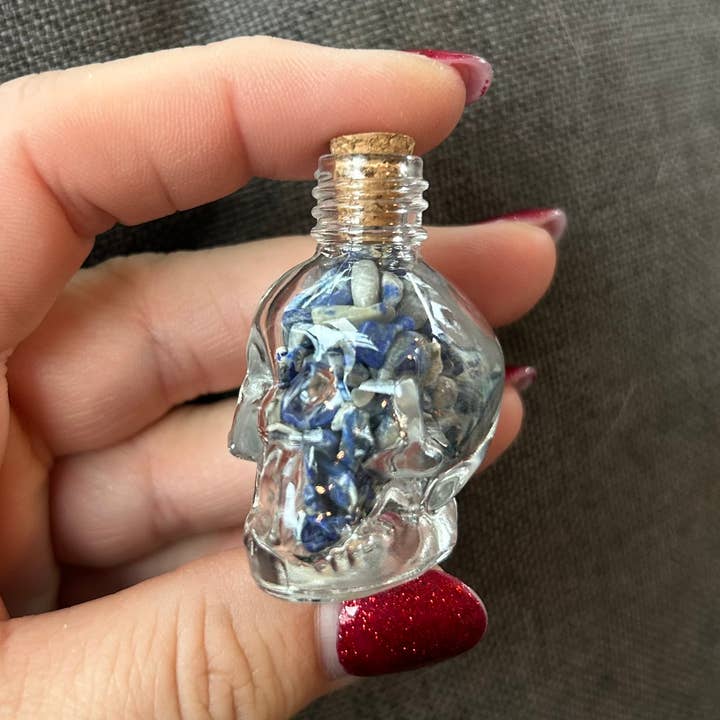 Atomic Alchemy - Wholesale Decorative Jar - Gemstone Skull Jars6