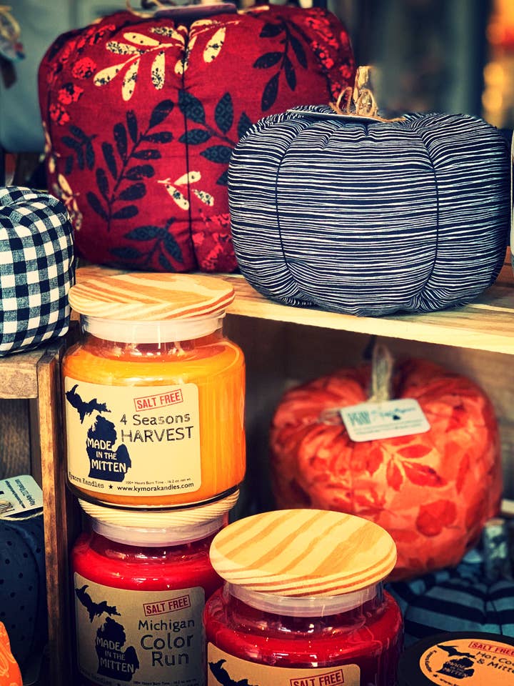 Large Kylie Jar Candle - 4 Seasons Harvest for wholesale by Kymora Kandles