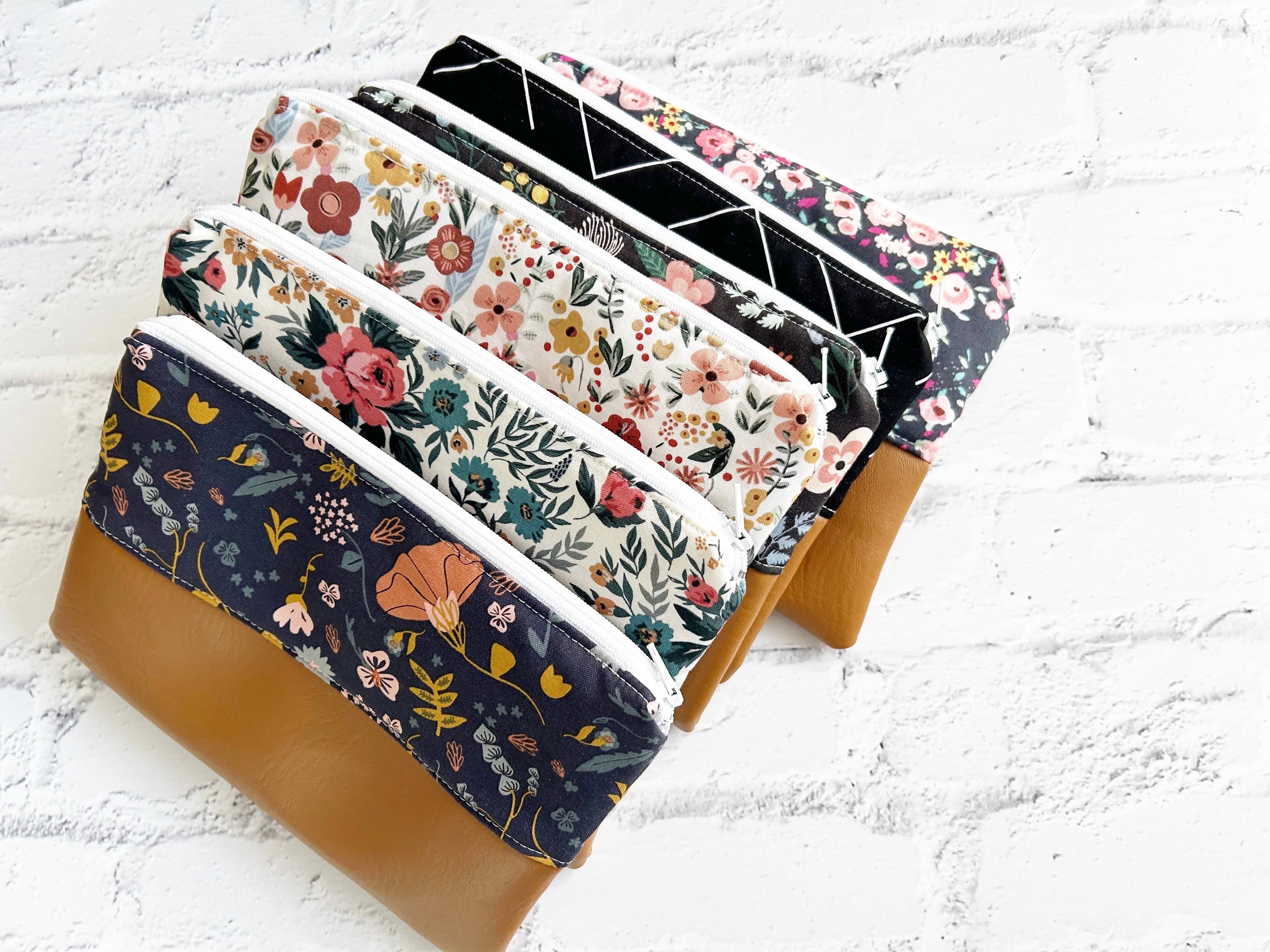 Mangham Made - Wholesale Makeup/Cosmetic Bag - Cosmetic bag, Flat Make up bag, Zipper Pouch, Variety Pack3