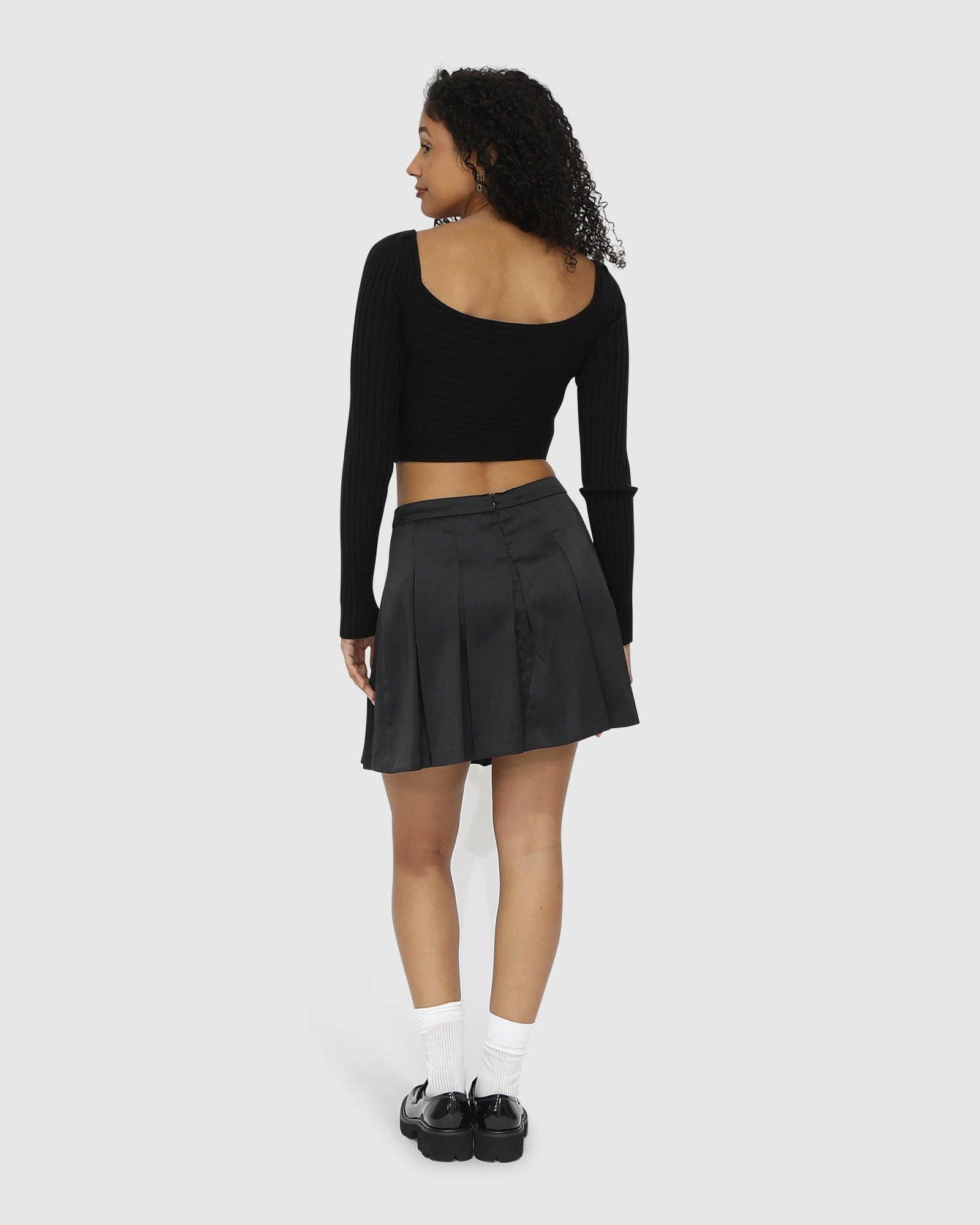 belle & bloom – wholesale Skort - Dam – Palm Breeze Tennisbyxor - Svart3