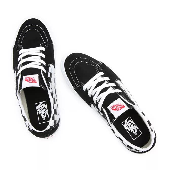 Rat City Sk8 Shop - Wholesale Lifestyle trainers – Men′s - Vans Sk8-low Black / Checkerboard Shoe1