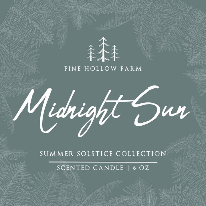 Midnight Sun | Wood Wick Soy Candle for wholesale by Pine Hollow Farm LLC