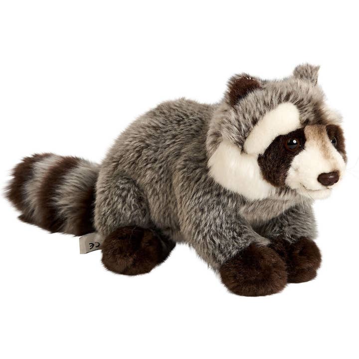 Uni Toys - Wholesale Stuffed/Plush Toy - Kids & Baby - Raccoon - 23 cm (length) - cuddly/plush toy3