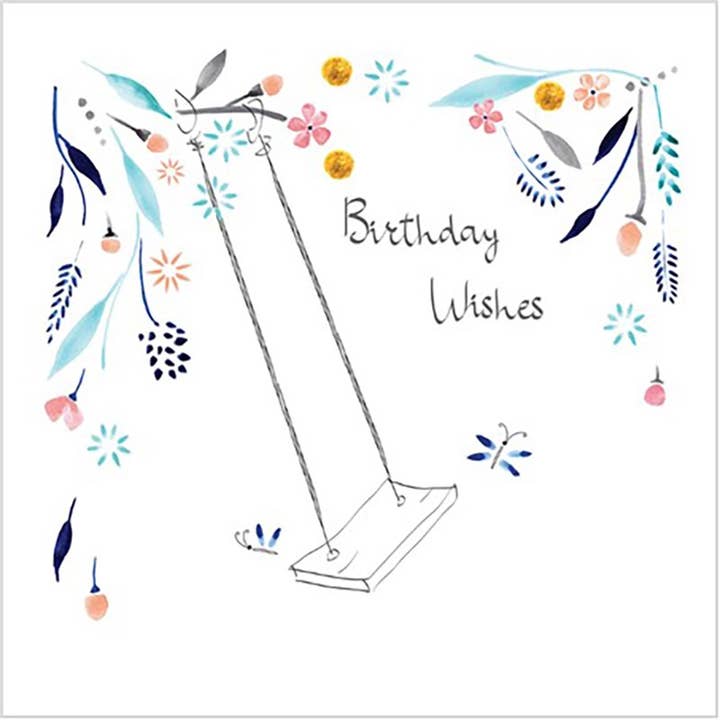 Carte de vœux Swing pour la vente par Natural Partners Limited