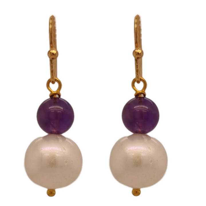 PearlGem Designs - Wholesale Beaded bracelet - Nina Amethyst and Citrine Bracelets2