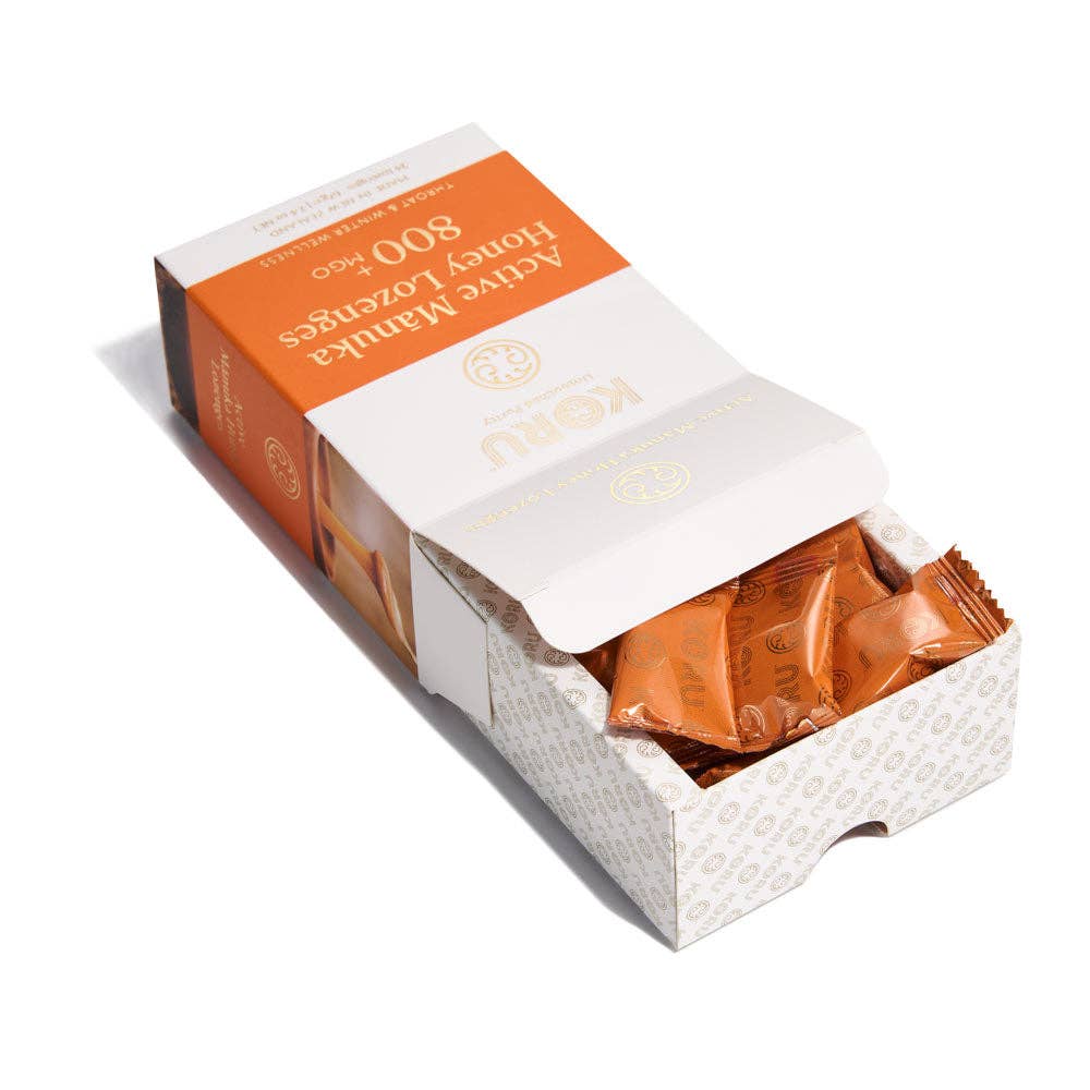 Koru - Wholesale Lozenges/Cough Drops - KORU Raw Manuka Honey Lozenges (MGO 800+) | NO Sugar Added3