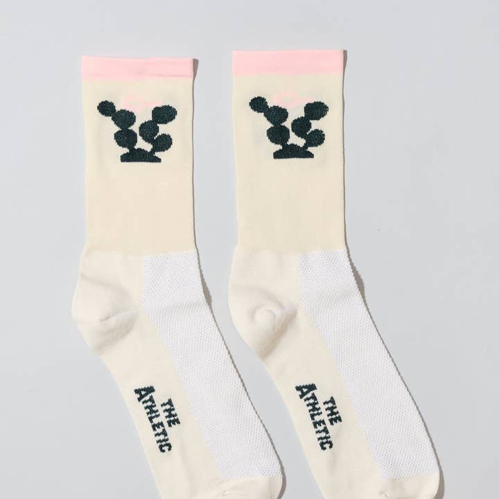 Happy Cactus Socks for wholesale by The Athletic Community