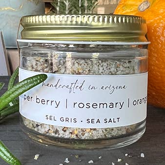 Culinary Salt | Juniper Rosemary Orange for wholesale by Kaya Holistic