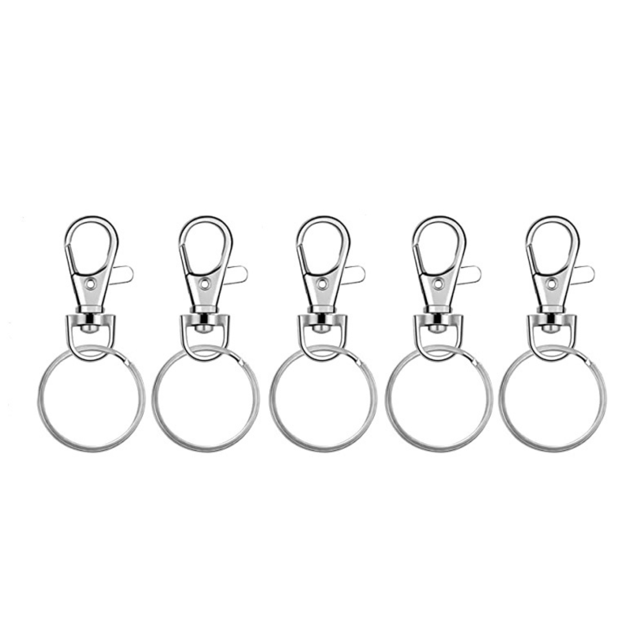 Angels Craft - Wholesale Keychain - Unisex - Key Ring w/ Swivel Snap Hooks 5-ct1