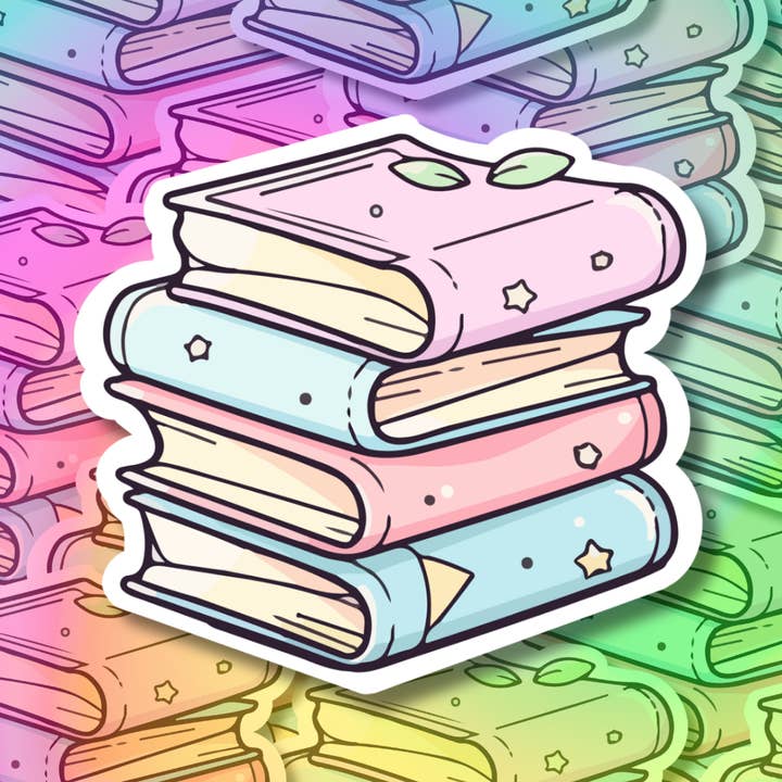 Autocolante de Vinil Livros de Natureza por atacado de Hikaru Tara Art Arst & Craft Gift Shop