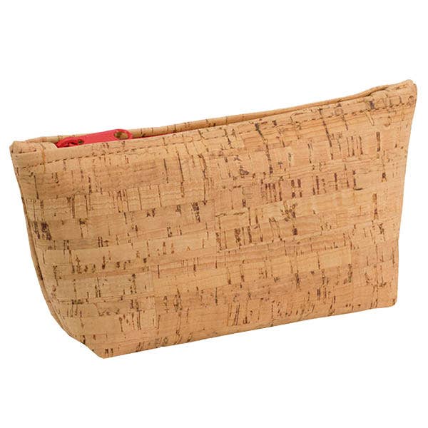 Natalie Therese - Wholesale Pouch - Women's - MEDIUM Cork Zipper Pouch | Rustic Cork4