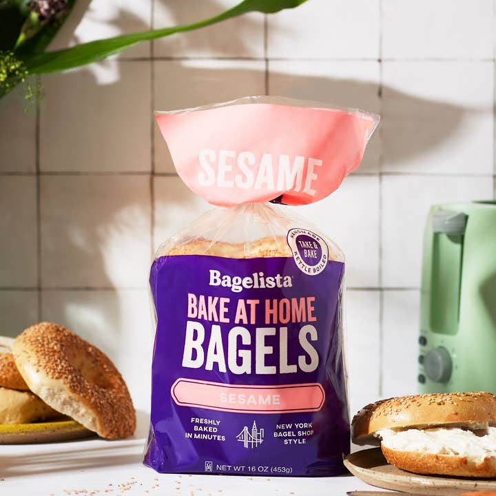 Bagelista Bake At Home Bagels - Wholesale Bread/Tortilla - Sesame Bagels0
