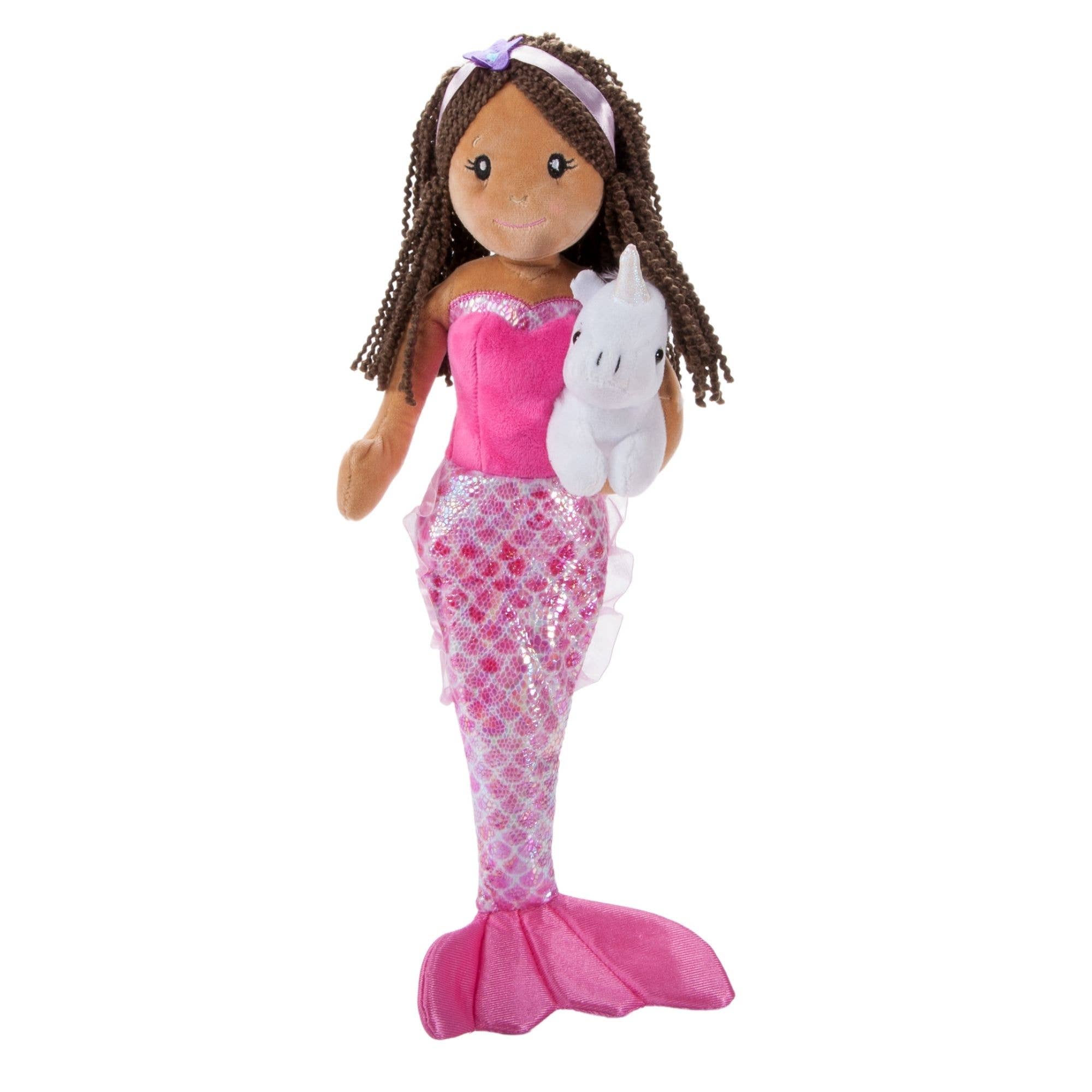 The Petting Zoo - Wholesale Doll - Kids - 17" (45cm) Mermaid Assorted w/ Unicorn Mythical/Fantasy 1