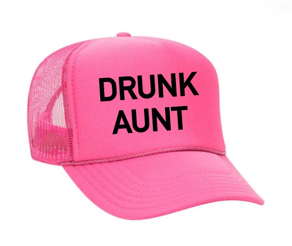 Inappropriate Trucker Hats - Wholesale Trucker Hat - Women's - Drunk Aunt Trucker Hat24