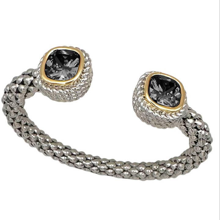 Popcorn Gemstone Cuff for wholesale by My Best Kept Jewelry