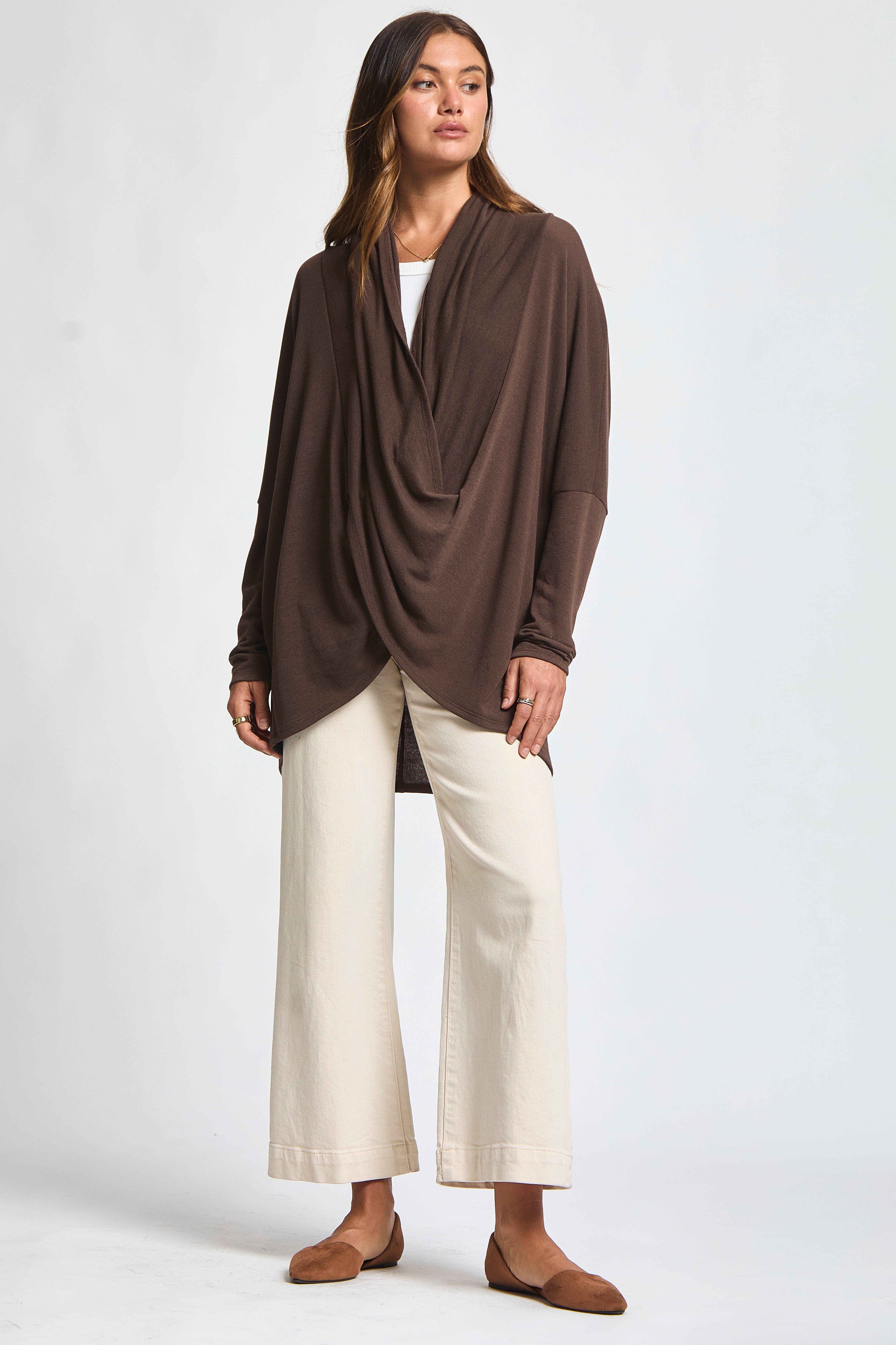 Dear Scarlett - Wholesale Tunic - Women's - Soft Drape Hacci Wrap23