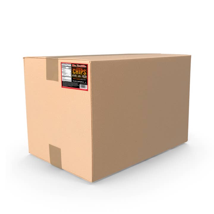 Mr. Tortilla - Wholesale Chips - Mr. Tortilla's Crunchy Chips - 13 lb (5.9 kg) Box