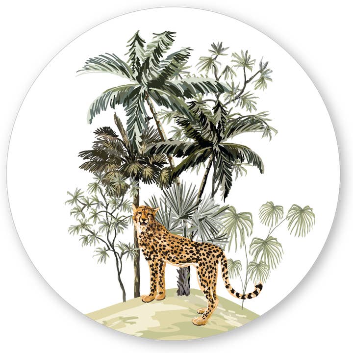 Muurcirkel Safari Luipaard voor wholesale door Kleine Binky