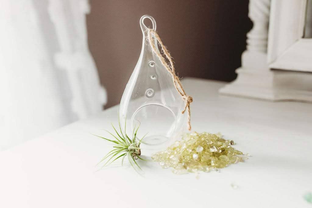 The Simply Crafty Shop - Wholesale Terrarium - Pear Shape Terrarium Kit- Semi-Precious Stone34