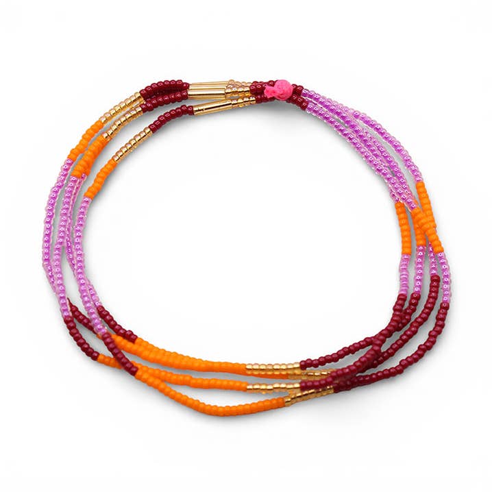 Rumi Bracelets set of 4 / Violet for wholesale by bluma project