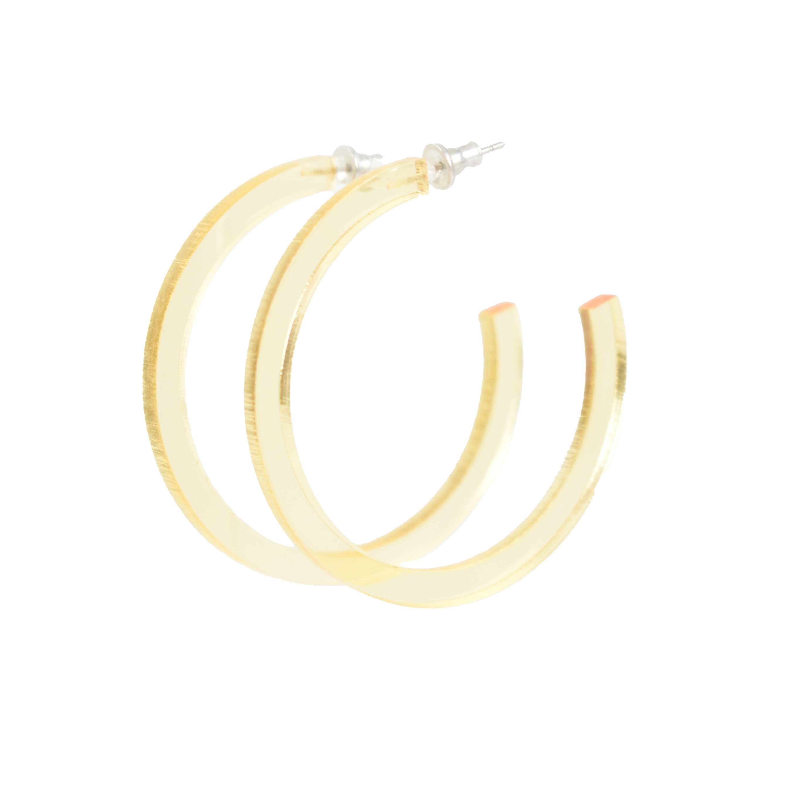 The Paper Dress – wholesale Hoop earrings – Colorful Lightweight Acrylic Hoop Earrings83
