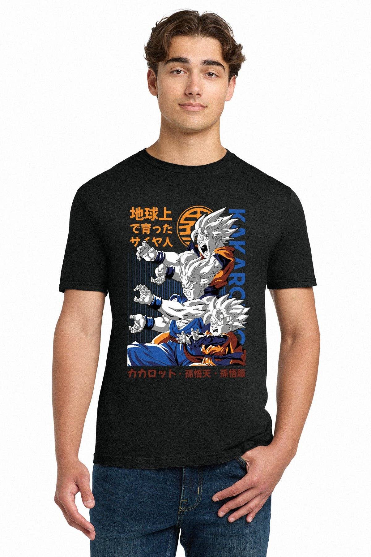 Fundom - Wholesale T-Shirt (Graphic) - Unisex - Dragon Ball Z Kakarot Saiyan Generations Adult Unisex Tee1