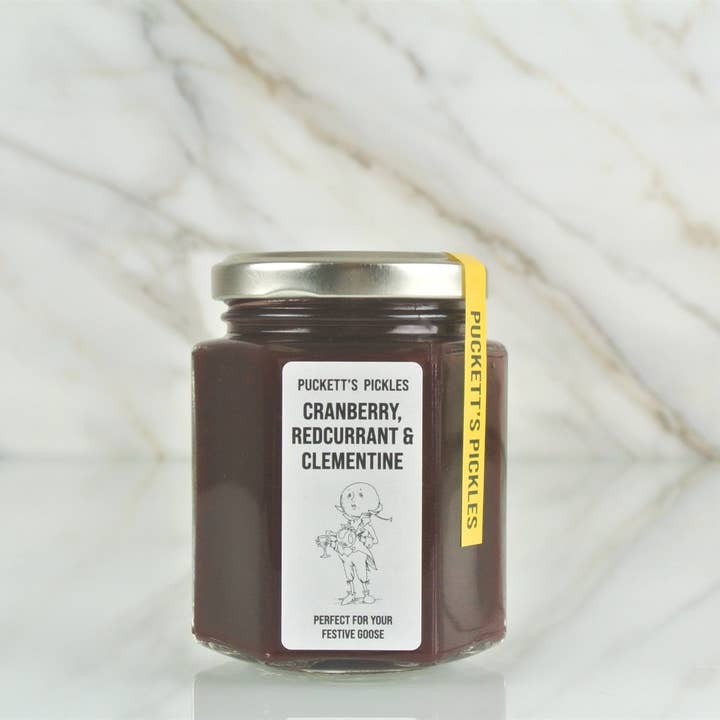 Puckett's Pickles Ltd - Wholesale Pickled Vegetables - Christmas Cranberry Sauce with Clementine